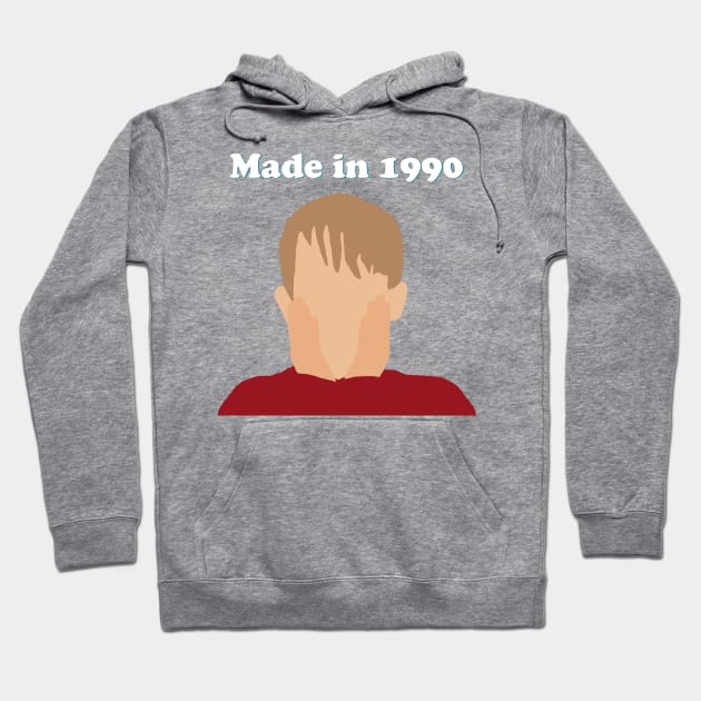 Made in 1990 Hoodie by MovieFunTime